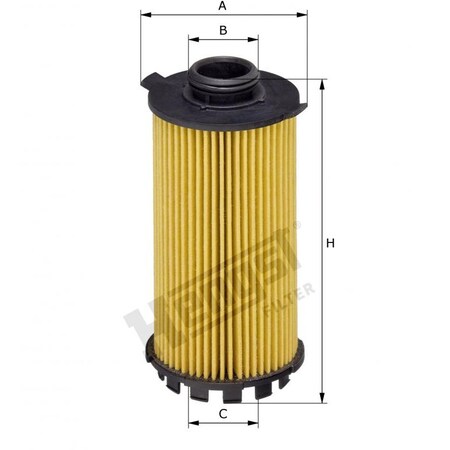 Hengst Fuel Filter, E911HD455 E911HD455